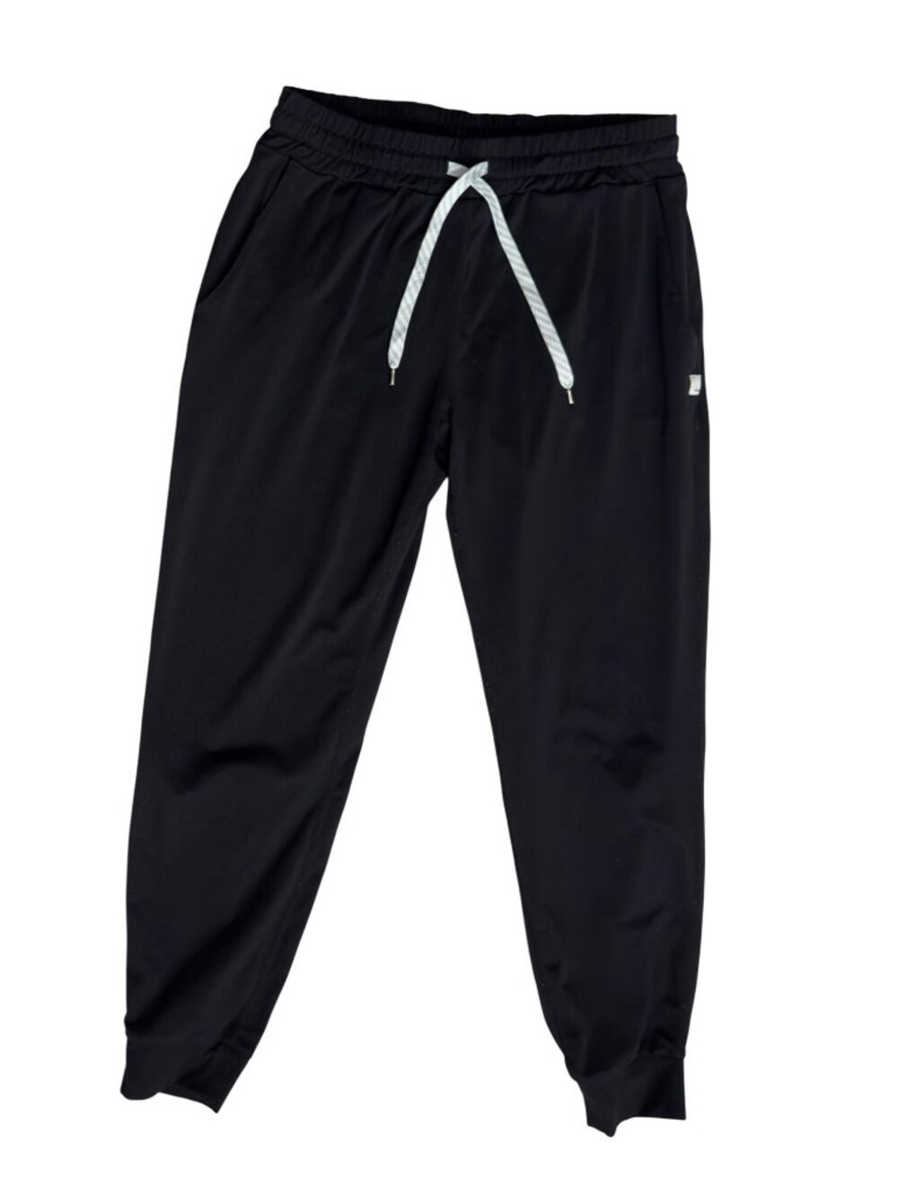 Vuori Black Jogger Lounge Pant Size Small ? Pull On Drawstring Side Pockets
